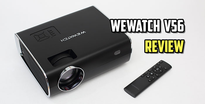 WEWATCH V56 In Depth Review The Best 1080p Projector From Amazon