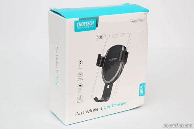 CHOETECH Fast Wireless Car Charger Review - JayceOoi.com