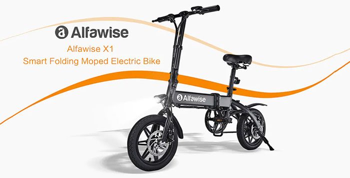 alfawise x1 folding electric bike